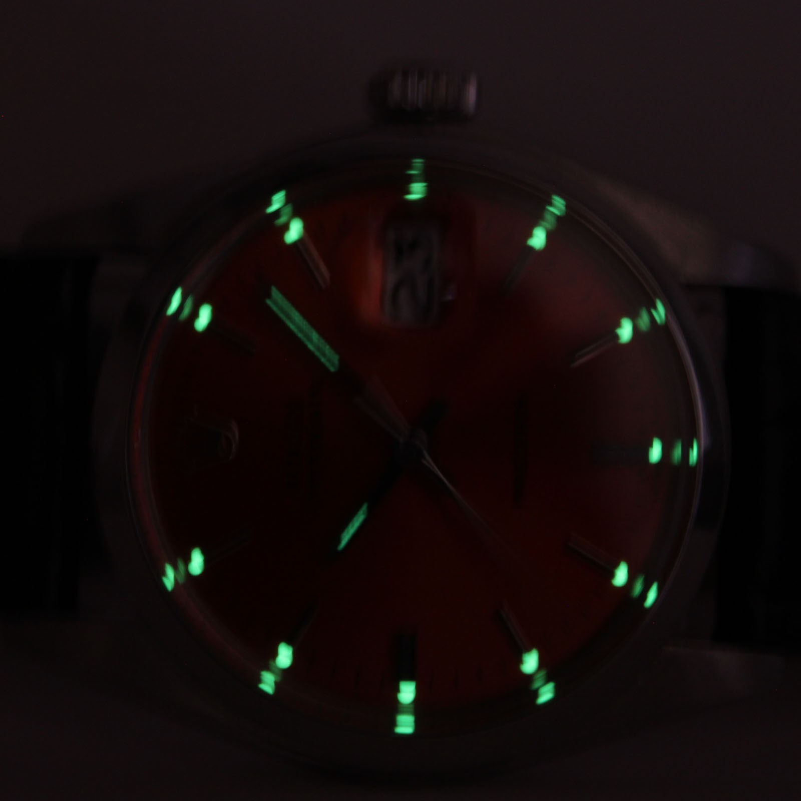 Vintage Rolex Oysterdate Precision 34mm Men Steel Watch Ref 6694