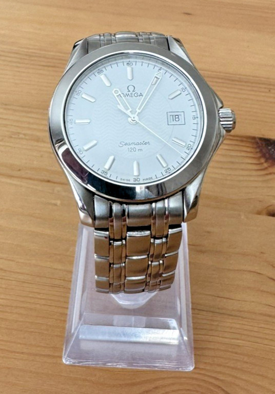 Omega Seamaster 120 36mm White Dial Stainless Steel Quartz 2511.21.00 Watch