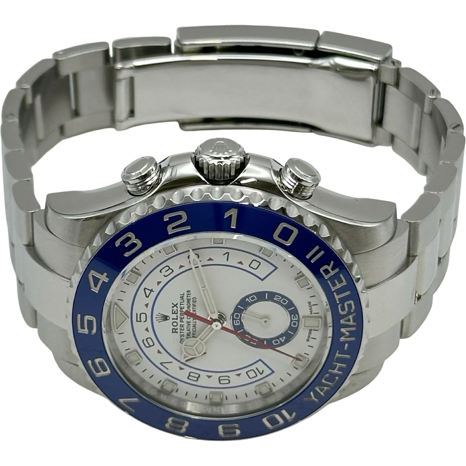 ROLEX 2 116680 44mm Stainless Steel White Dial Automatic Watch OKW3093