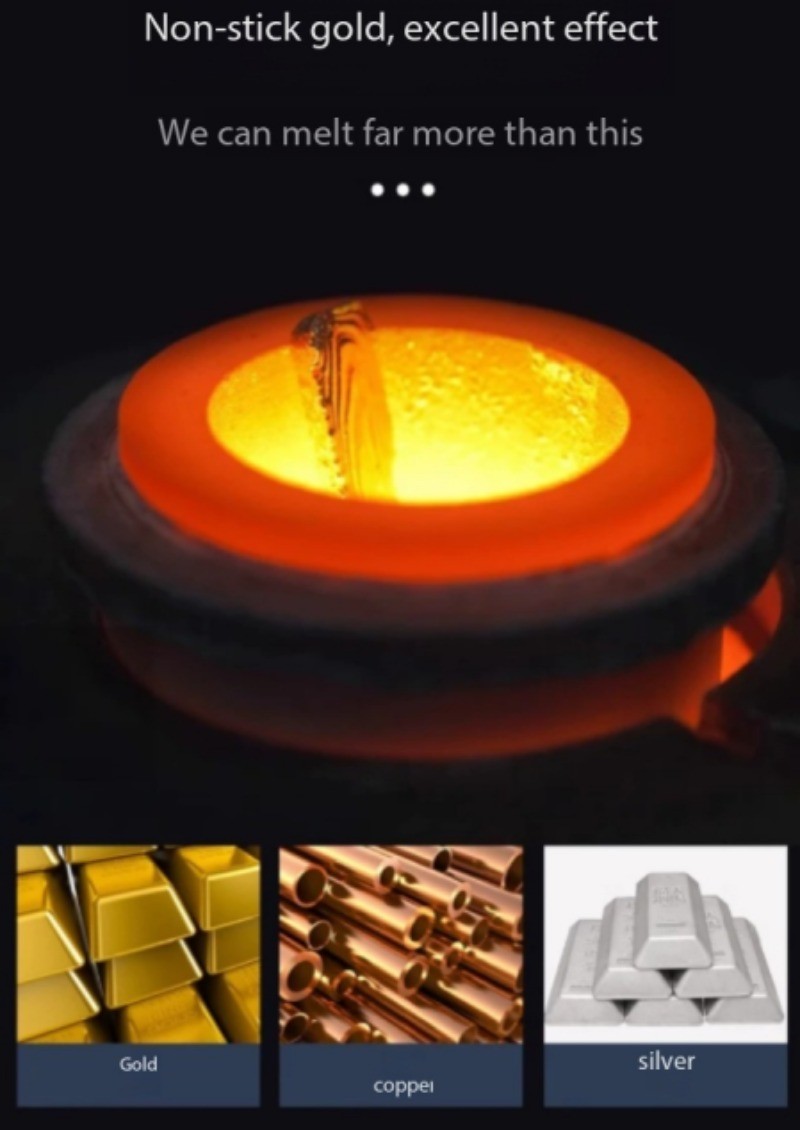 Gold Melting Furnace Small Gold Melting Machine Jewelry Melting Furnace