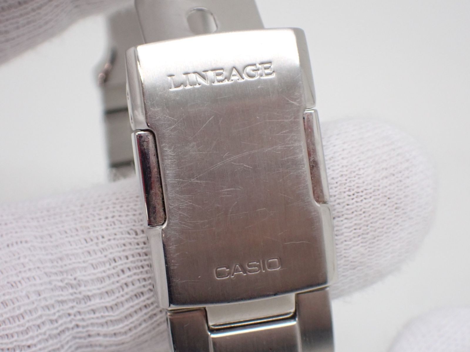 CASIO LINEAGE LCW-M170 Radio Solar Watch Approx 18cm Wrist Used