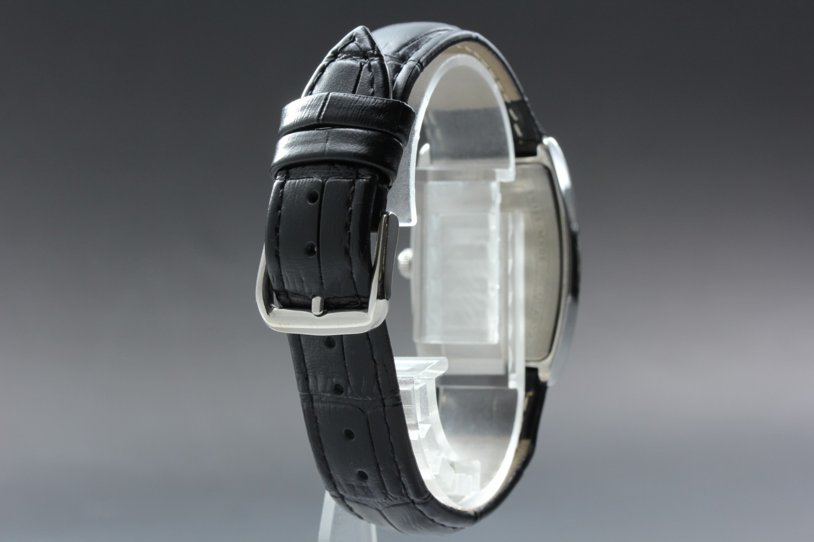 “N MINT” Vintage DUNHILL Cityscape 27mm Date White Quartz Men’s Watch From Japan