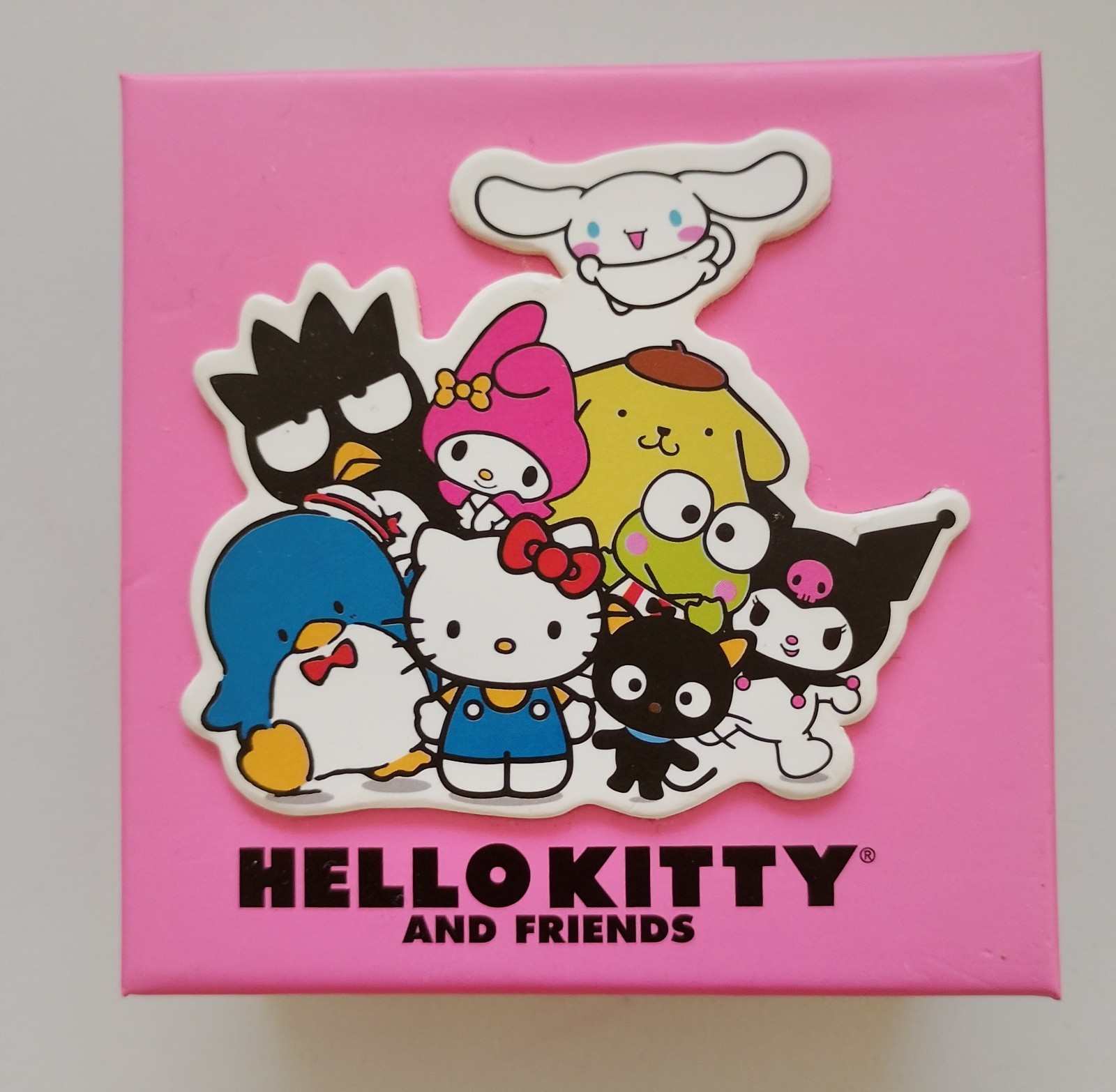Hello Kitty And Friends Kuromi & My Melody Stud Earrings Set Gold Flash Plated