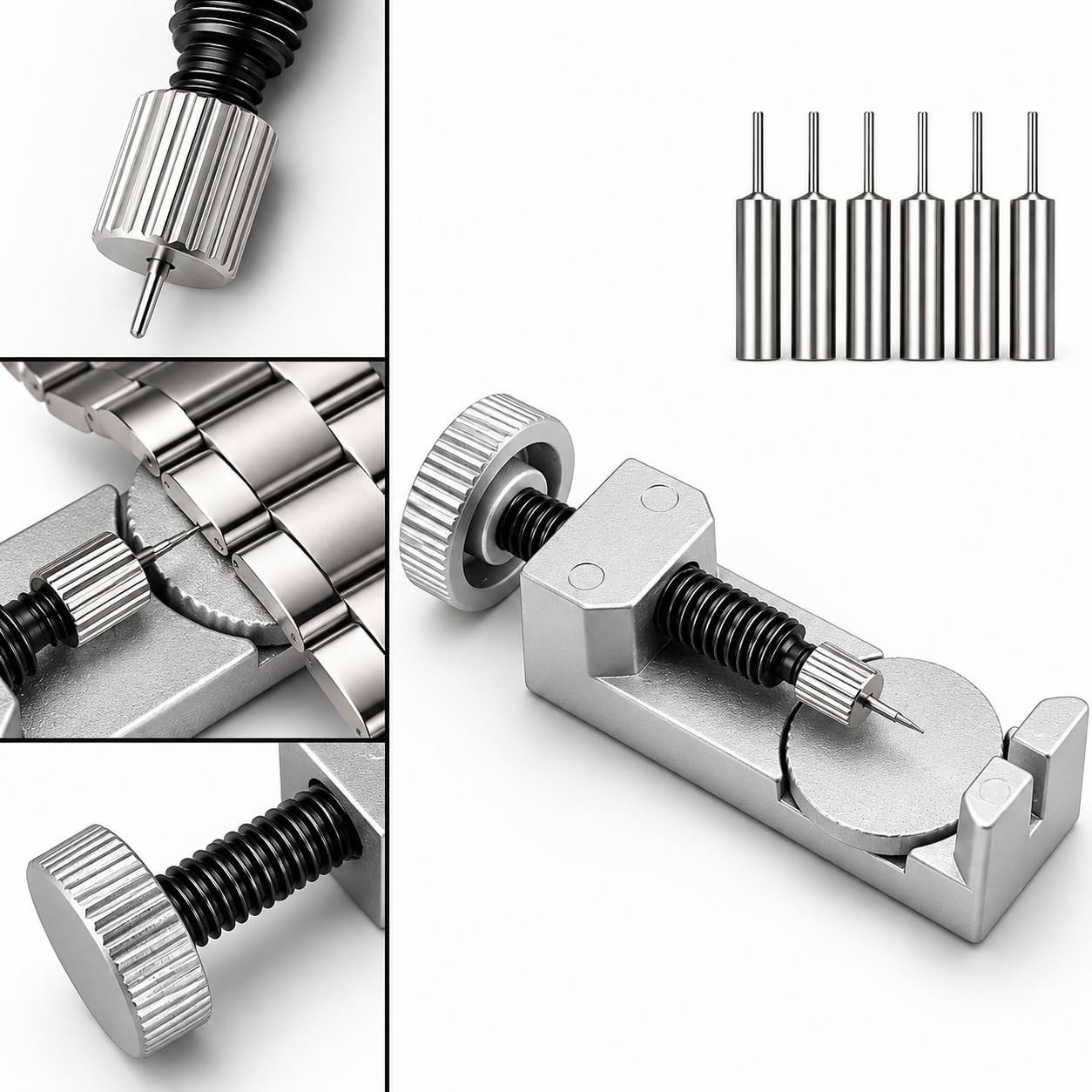Comprehensive Watch Band Tool Kit: Resize & Repair with User Manual Included