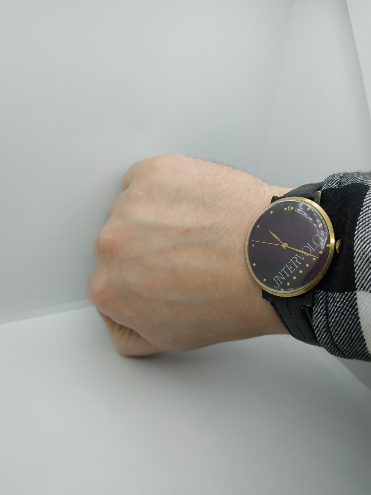 Men’s Vintage Watch Zarya SEKONDA INTERVOLGA USSR Mechanical Retro Soviet Dress