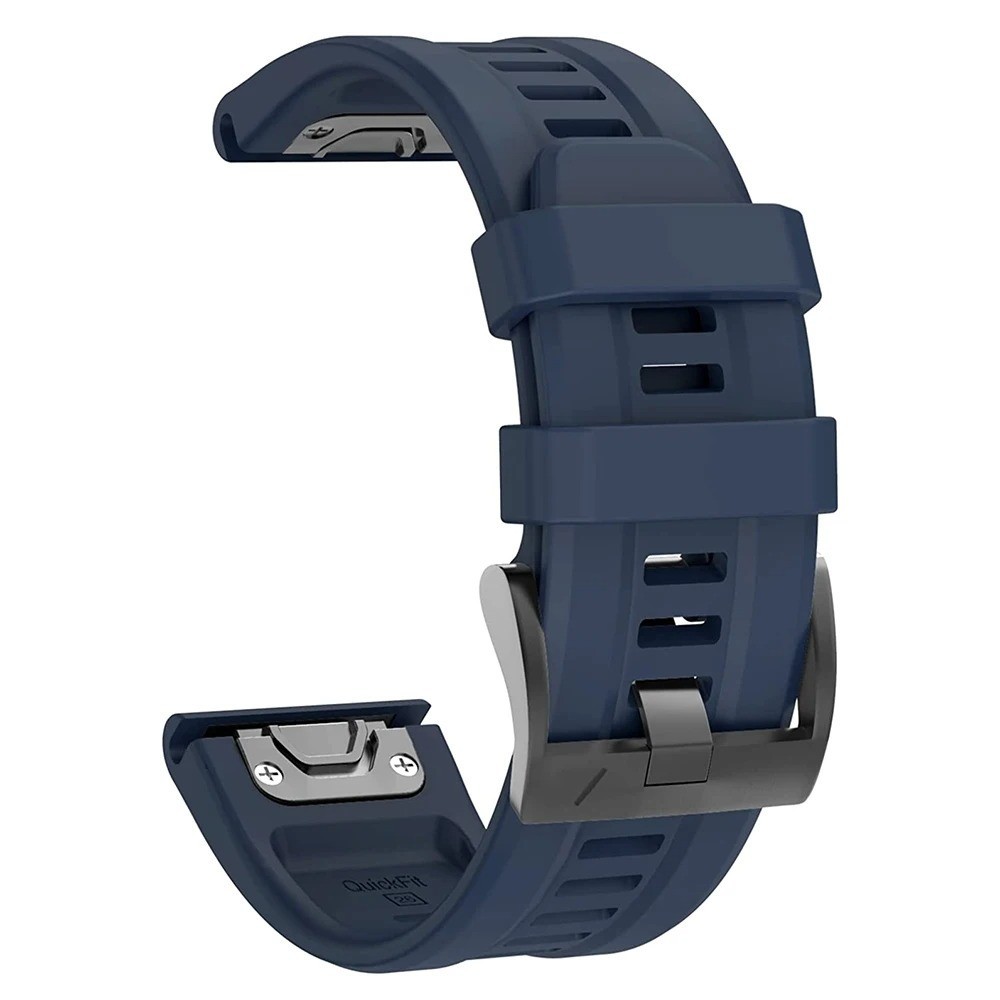 QuickFit 22mm 26mm Silicone Watch Band Quick Release Sport Strap Replacement