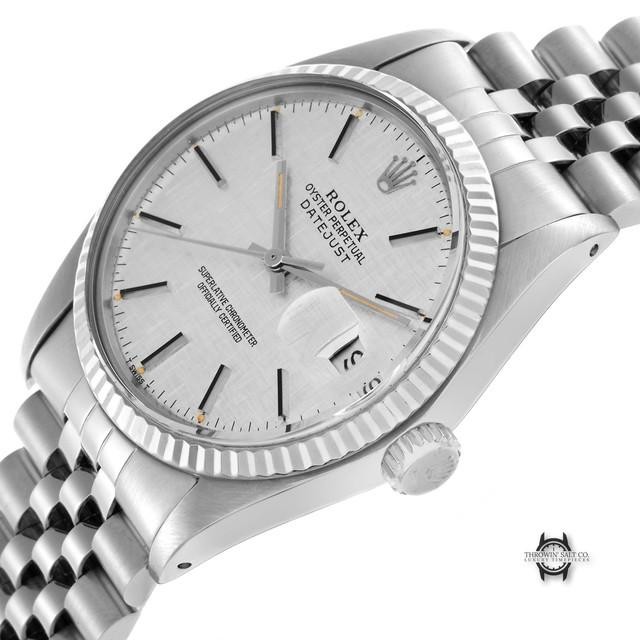 Rolex Datejust 16014 36mm / Stianless Steel / Linen Dial / Watch Only