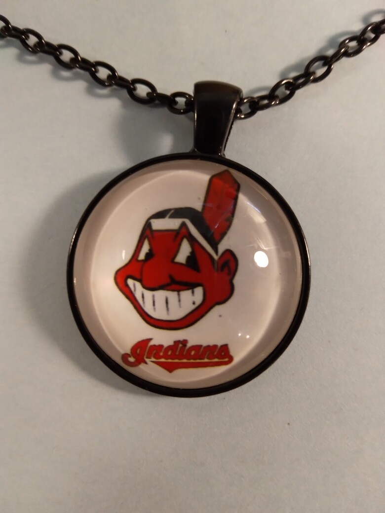 Cleveland pendant on 19 1/2 inch Black Necklace 249229