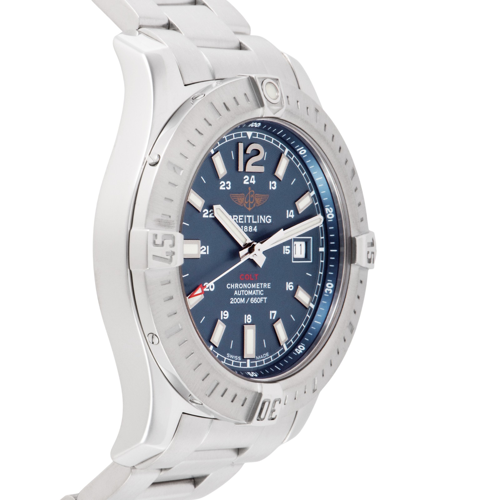BREITLING Colt GMT A173C06PCS(A17388) Watches Stainless Free Shipping with Box