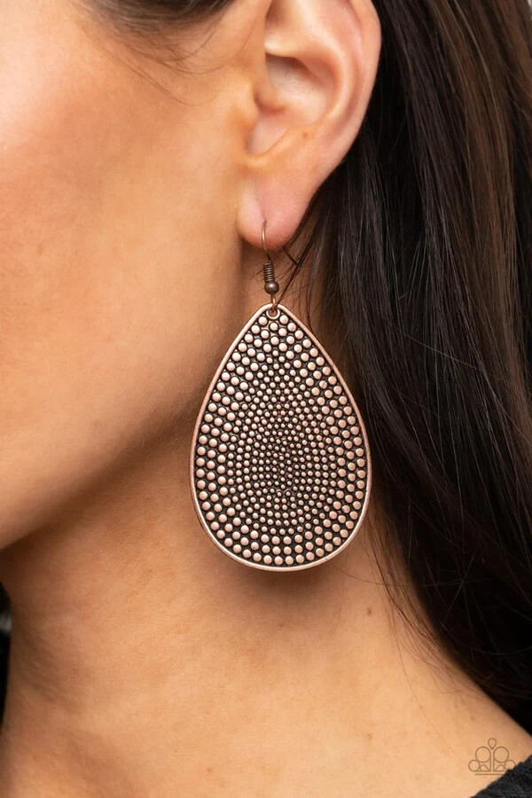 Paparazzi ARTISAN ADORNMENT copper earrings