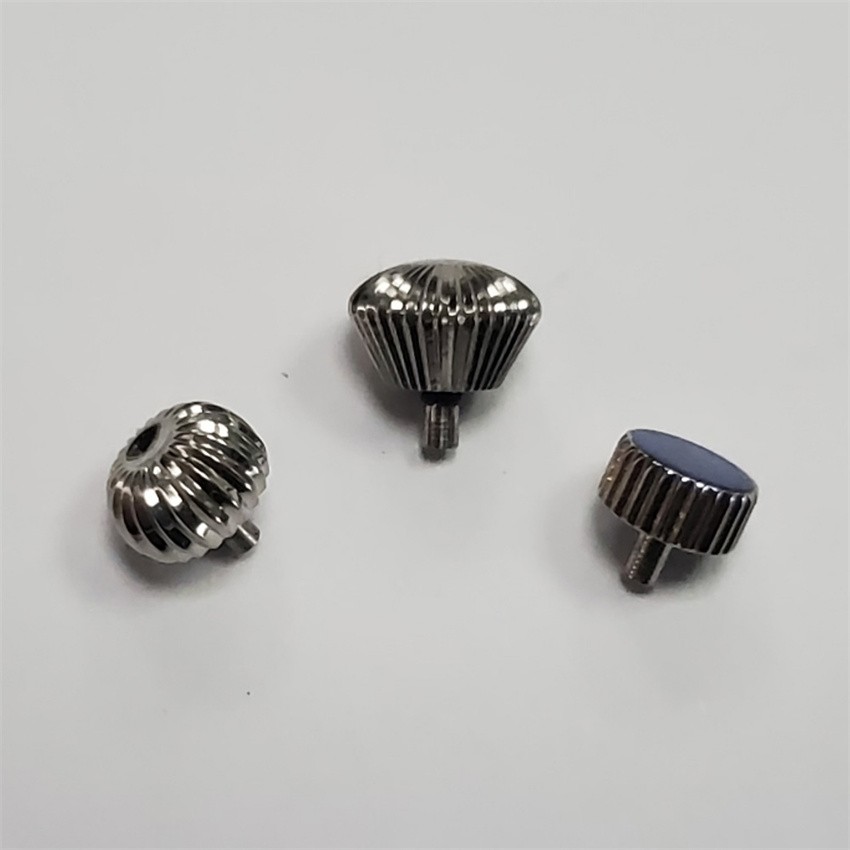Watch Stainless Steel Crown Watch Crown for ETA6497/6498/ST3600/ST3620 Movements