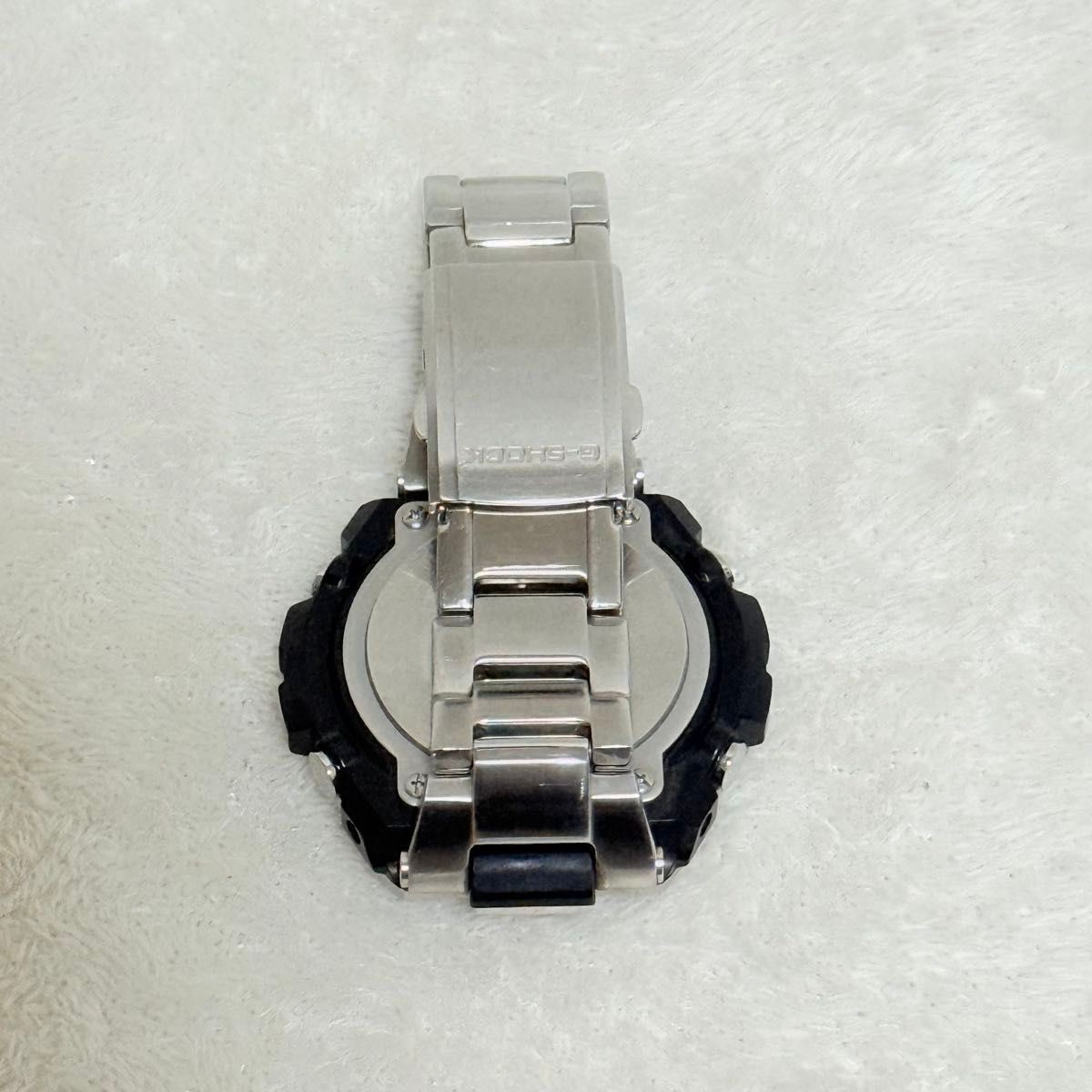 CASIO G SHOCK GST W110D Blue G STEEL Radio Solar Tough Solar