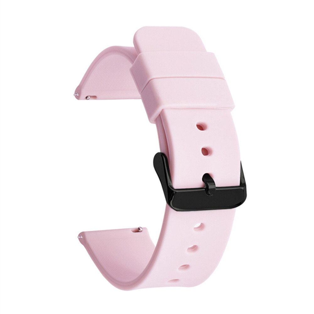 14-24mm Silicone Rubber Smart Watch Strap Waterproof Replacement Wrist Band Belt