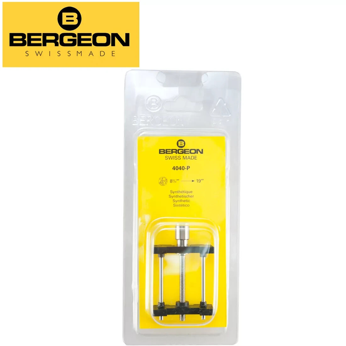 Bergeon 4040-P Extensible & Reversible Synthetic Movement Holder 8 3/4” – 19″