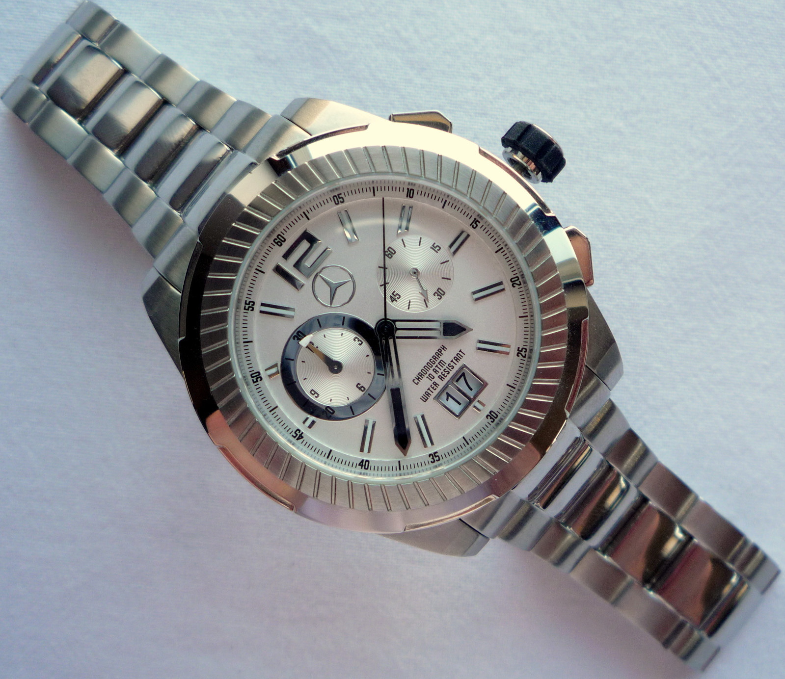 Mercedes Benz Classic Motorsport AMG DTM Racing Driver Sport Chronograph Watch