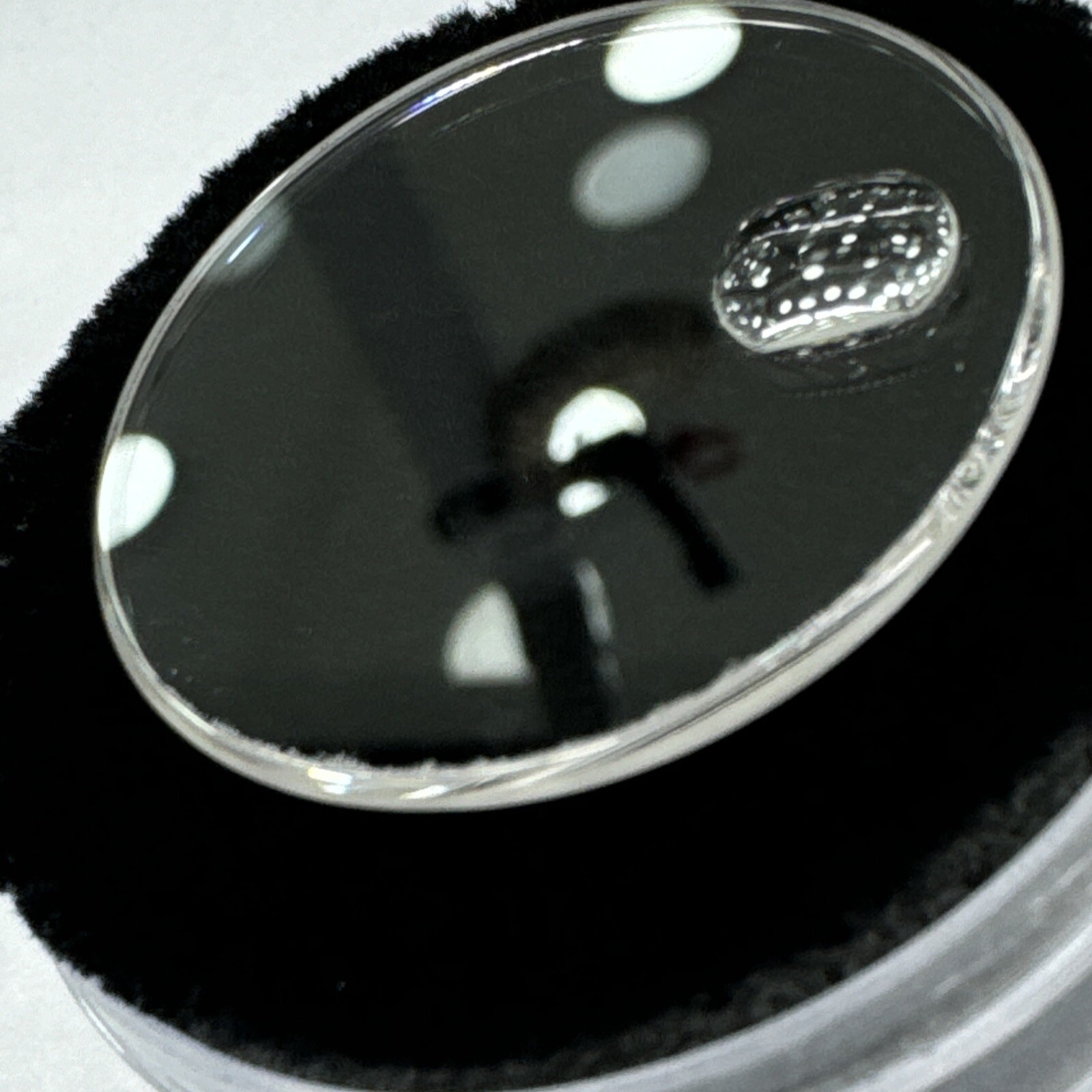 Genuine Rolex 25-295-C Sapphire Crystal Some Scuffs Around The Edges