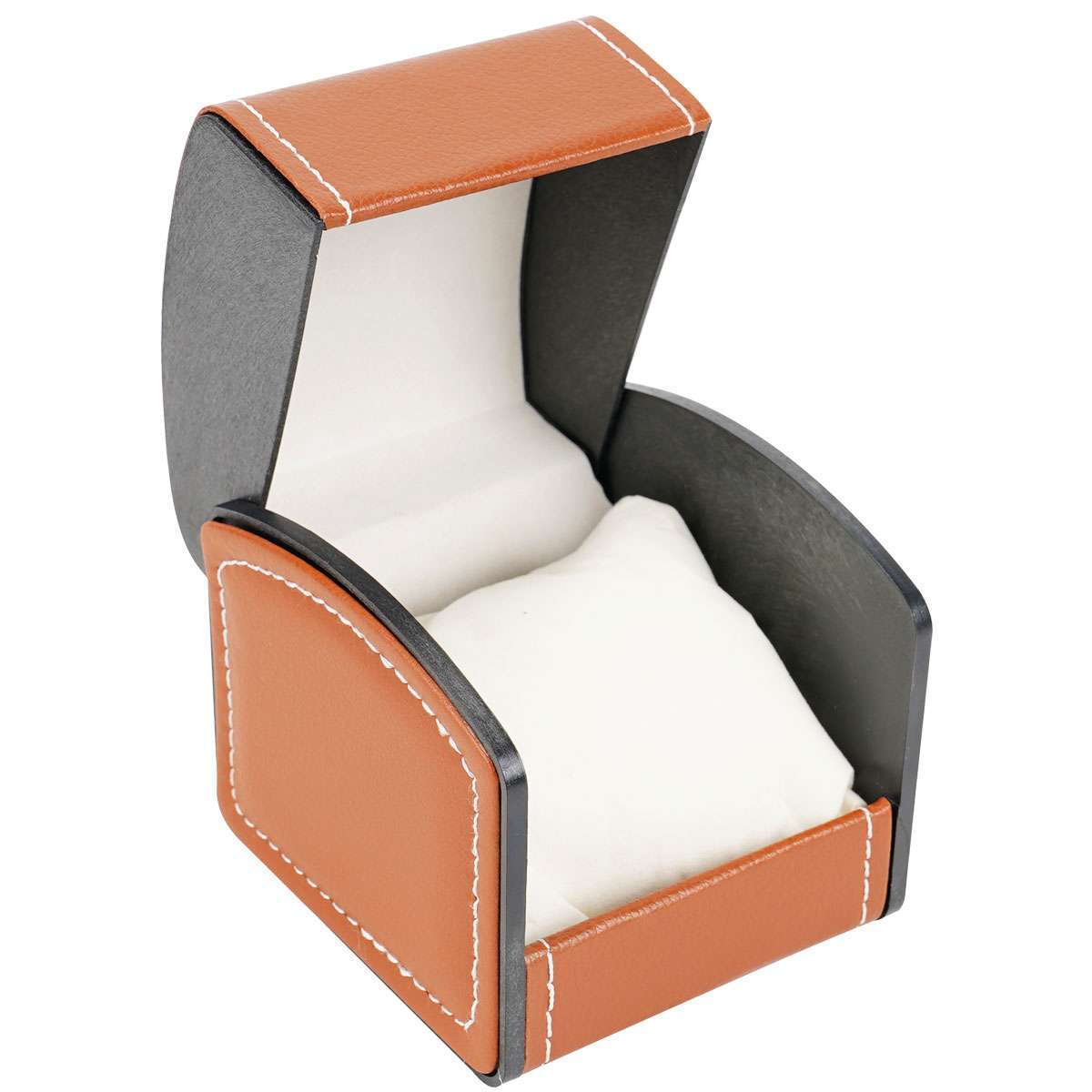 Single Watch Box Case PU Leather Storage Display Case Box Luxury Travel Gift