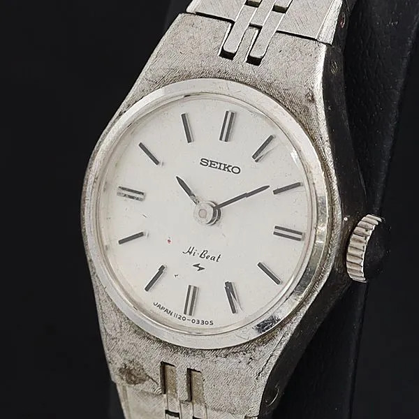 Working condition, excellent condition. Seiko Hi-Beat 1120-0100 manual winding,
