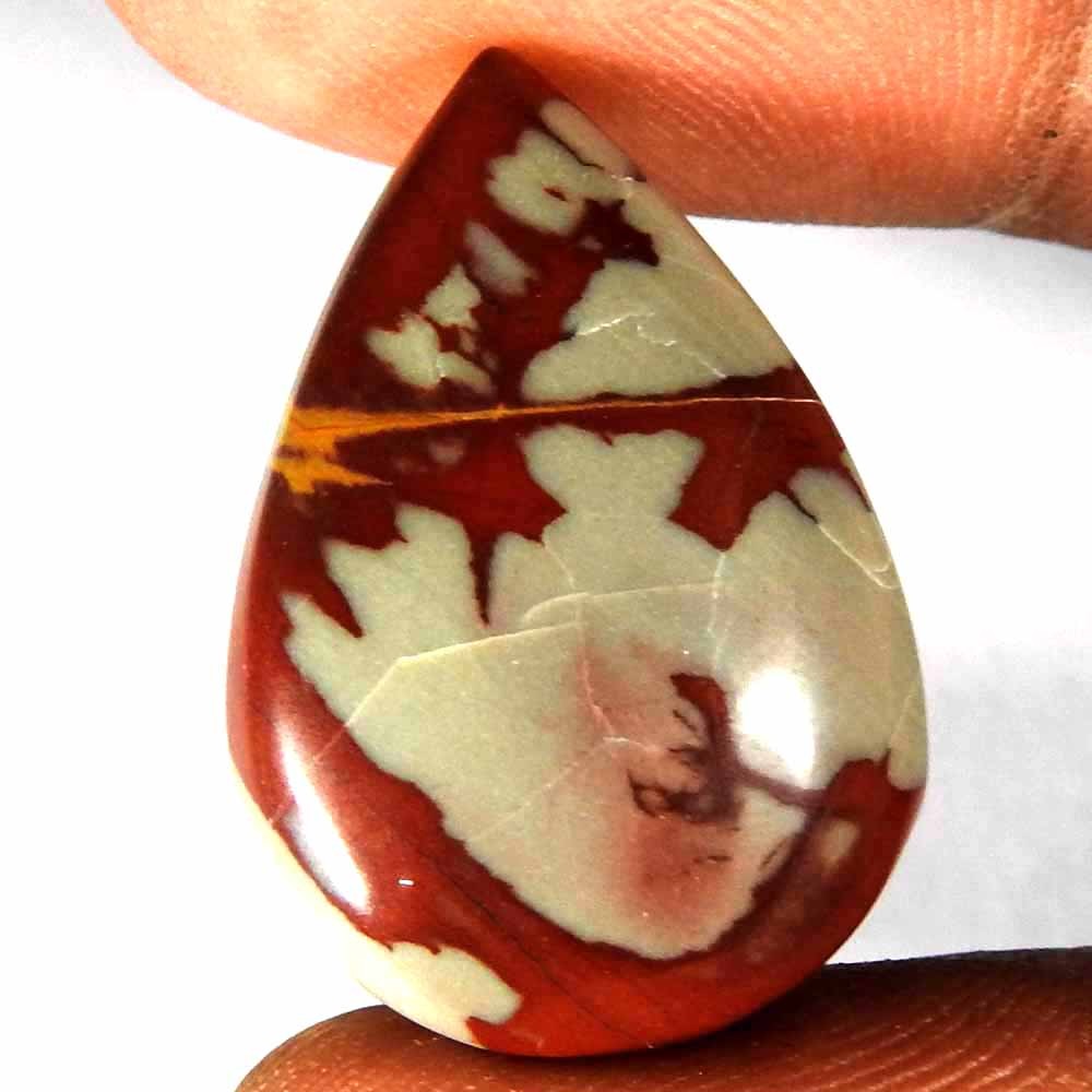 20.50 Cts Natural Noreena Jasper Pear Cabochon 25x17x6 Loose Gemstone
