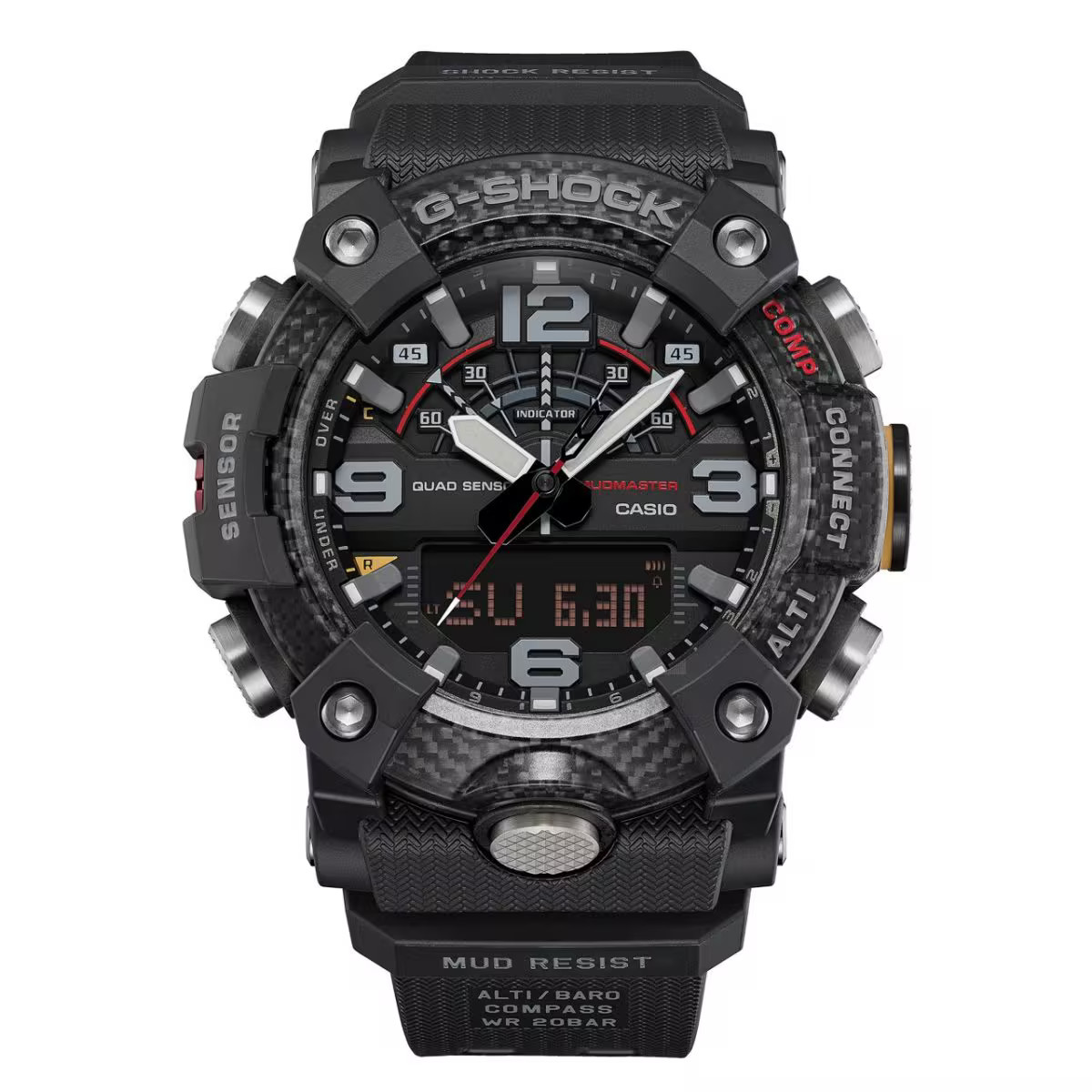 CASIO G-SHOCK GG-B100X-1A MASTER OF G – LAND MUDMASTER Bluetooth Carbon resin