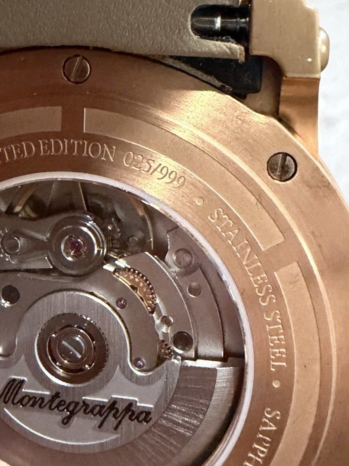 MONTEGRAPPA NERO UNO LIMITED WATCH Only (25/999)