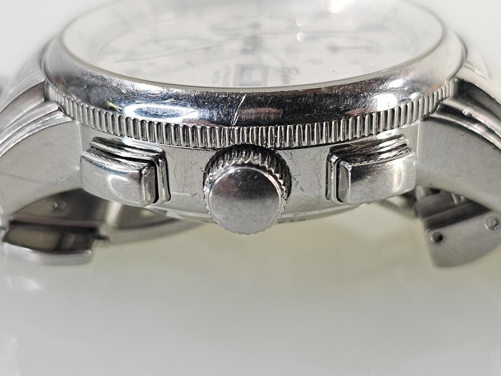 AS-IS Belair Valjoux 7750 42mm Stainless Steel Wristwatch (NOTES) (AM1097625)