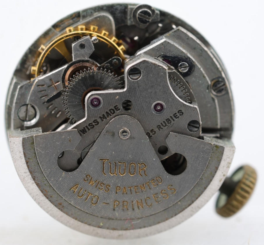 TUDOR AUTO-PRINCESS LADIES cal. AS 1477, WRIST WATCH MOVEMENT, RUNS (HD)