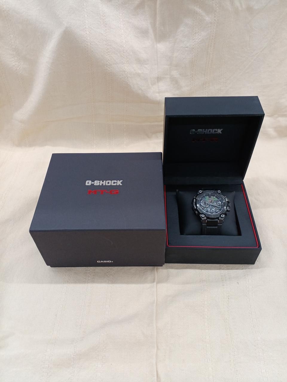 CASIO G-SHOCK MTG B3000 1AJF Black Solar Men Watch Auth Japan