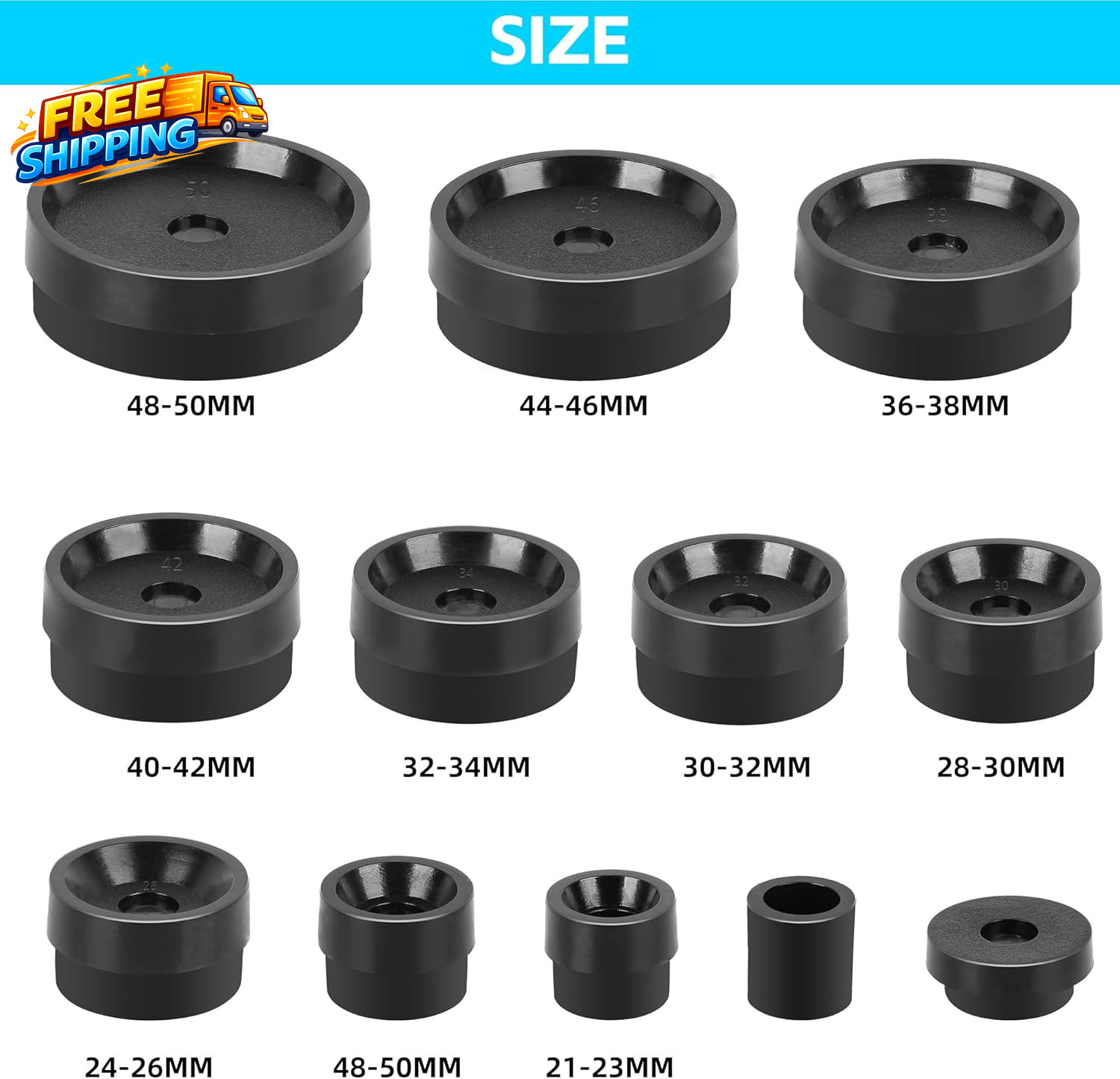 Watch Press Tool Set, Press Set Back Case Closer with 12 Molds, Watch Battery Re