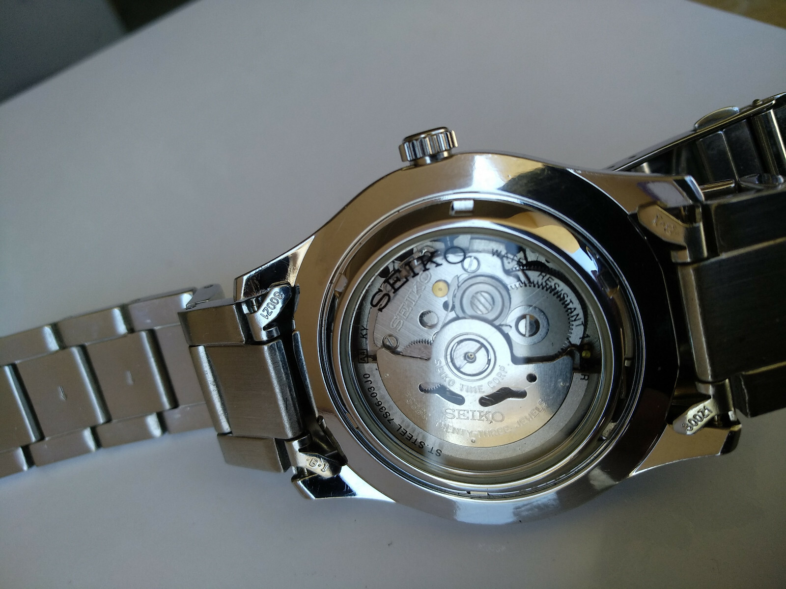 Seiko Automatic 7S36-03J0 5 Sports 23Jewels 42mm Men’s Watch_22