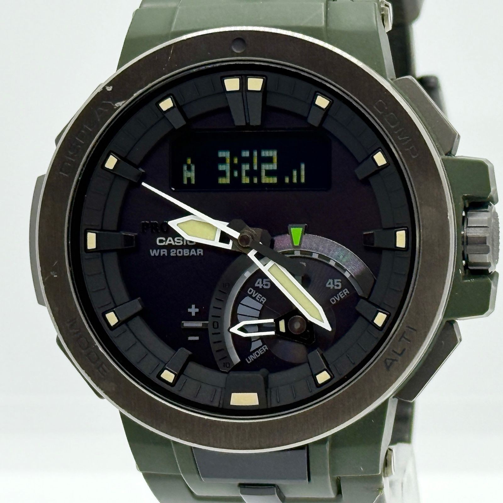 CASIO PROTREK PRW 7000 3JF Black Solar Men’s Wristwatch Working