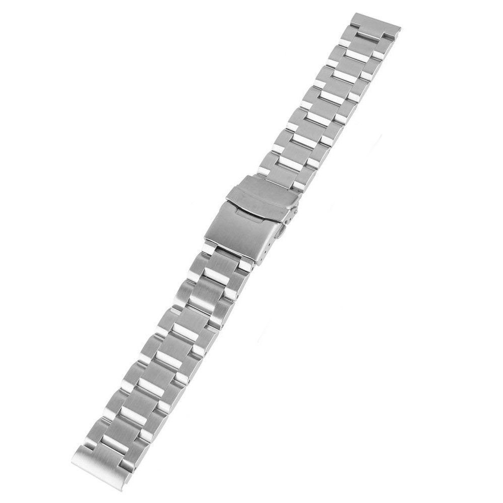 New 18 20 21 22 24 mm Stainless Steel Watch Bands Brushed Finish Watch Strap