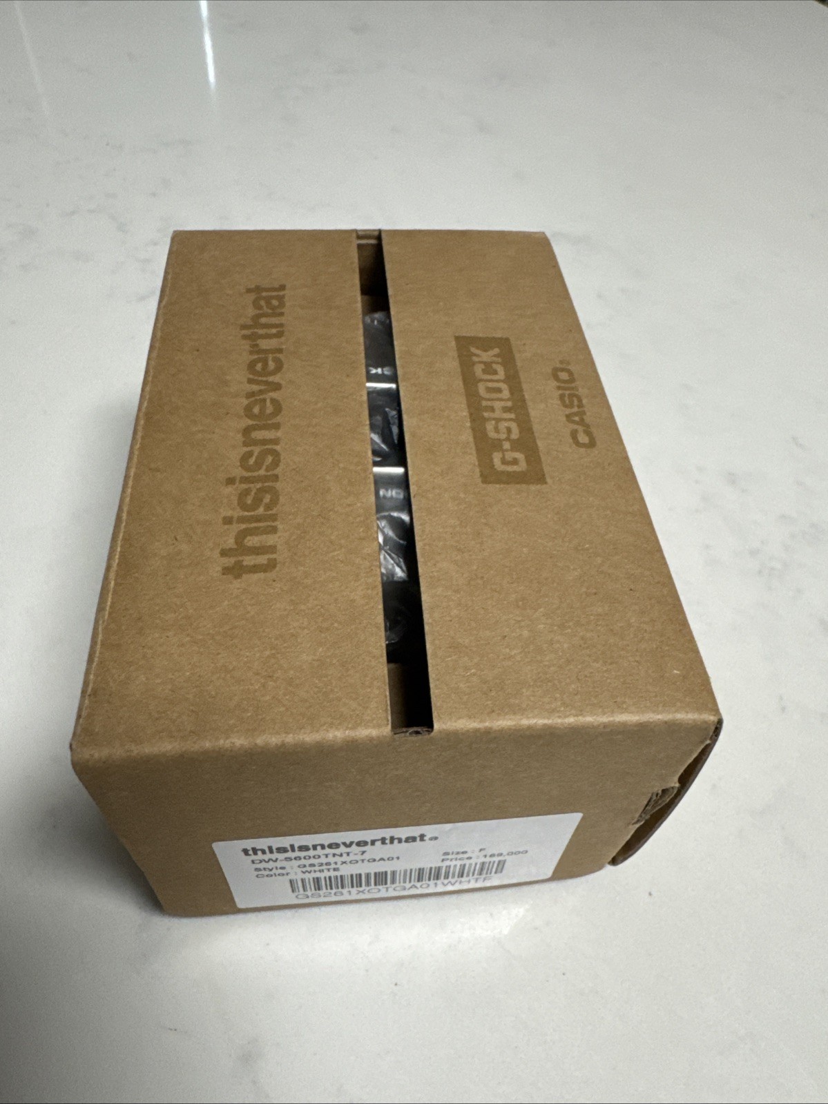 Casio G-Shock DW-5600TNT-7 thisisneverthat Skeleton Digital Watch New in box