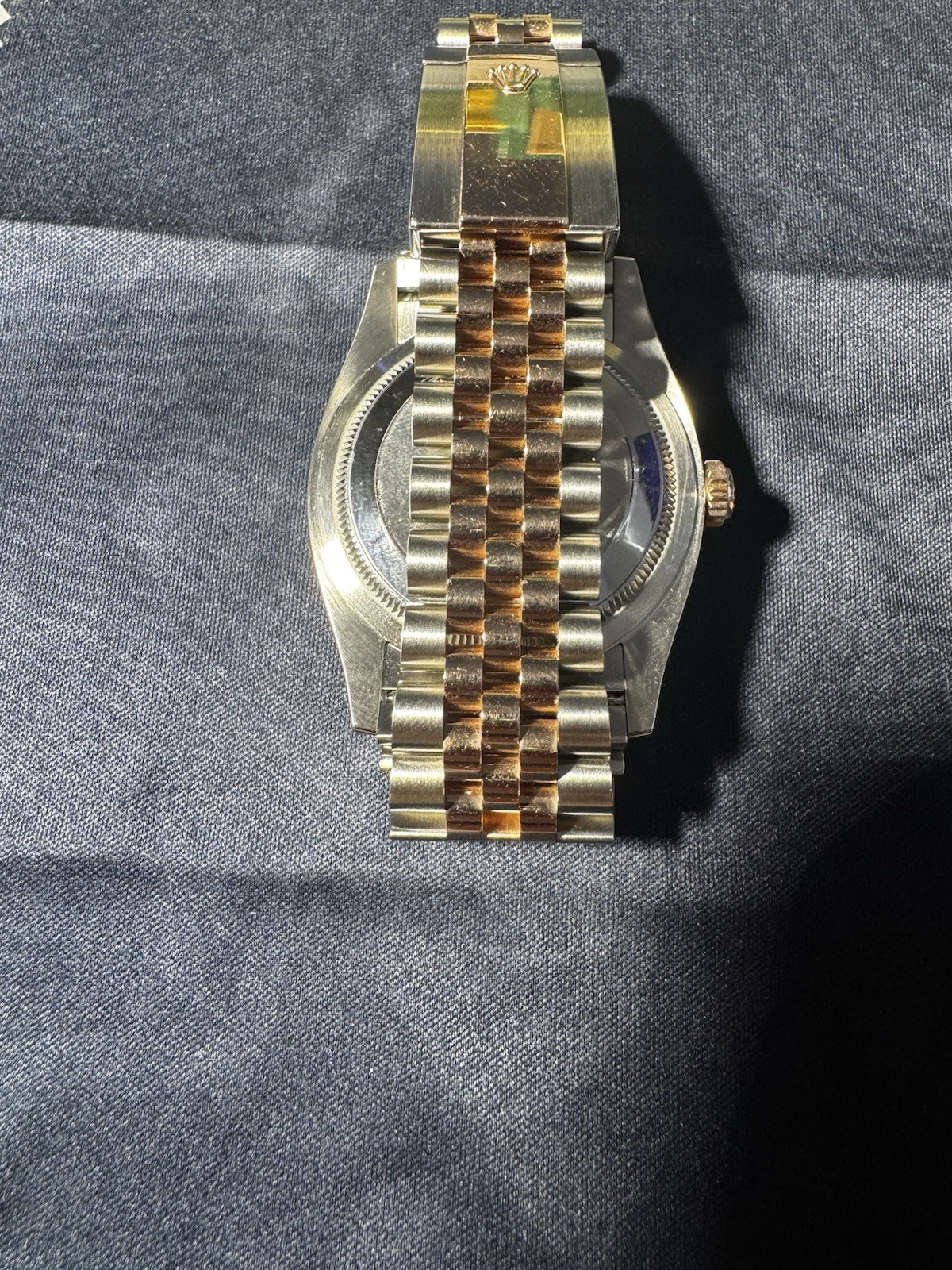 Rolex Datejust 36mm Slate Roman Dial Two-Tone Rose Gold Jubilee Watch 126233