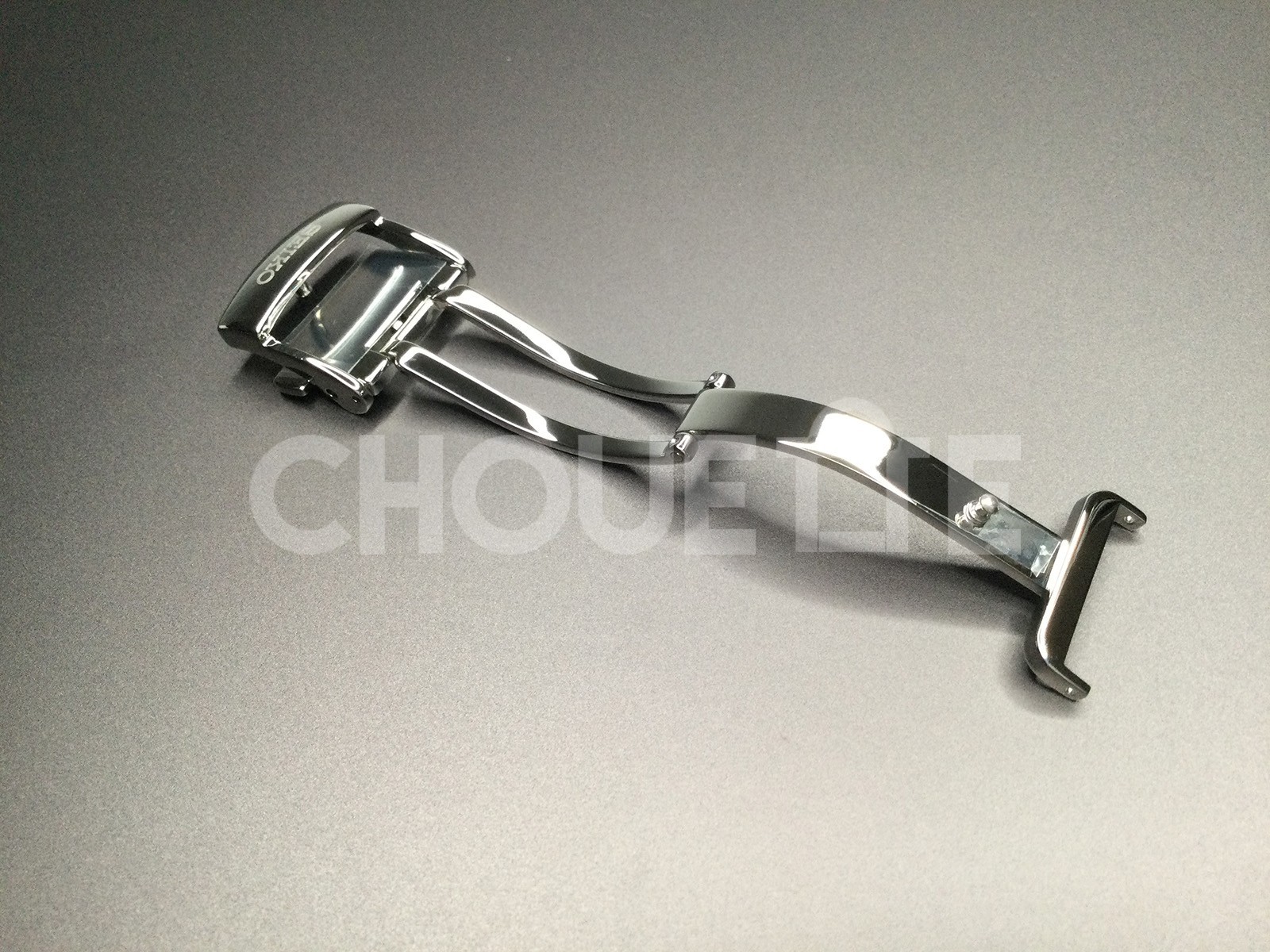 OEM Seiko 18MM Deployment SS Folding Buckle Clasp B23S51SA01W (Polished Finish)