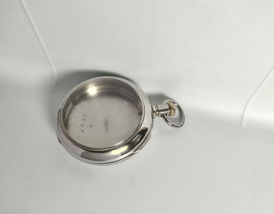 57 MM 18s FAHY 3 Z712 PAT Hinged Bezel Pocket Watch Case