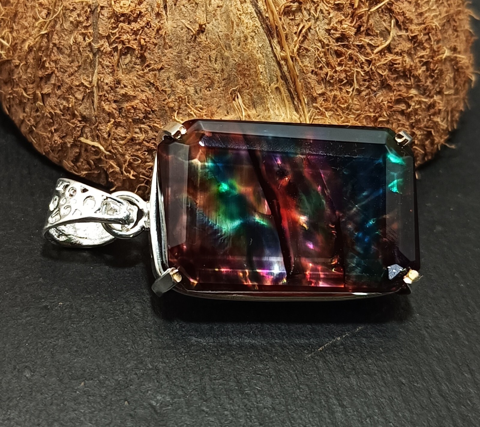Natural Arizona Spider Web Blue Turquoise Slab Rough Certified Gemstone 67.5 Ct