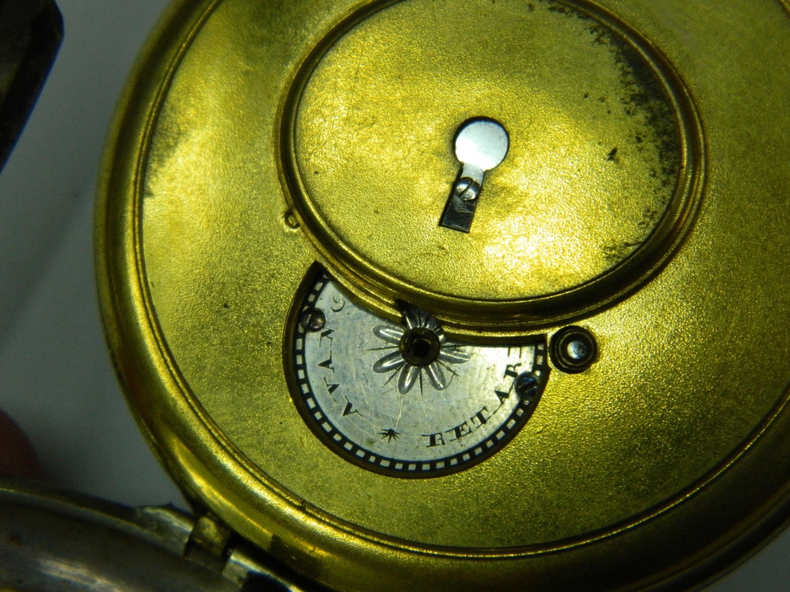 VERY RARE 18th CENTURY THIN FRENCH VERGE FUSEE REPEATER CHIME GONG POCKET WATCH