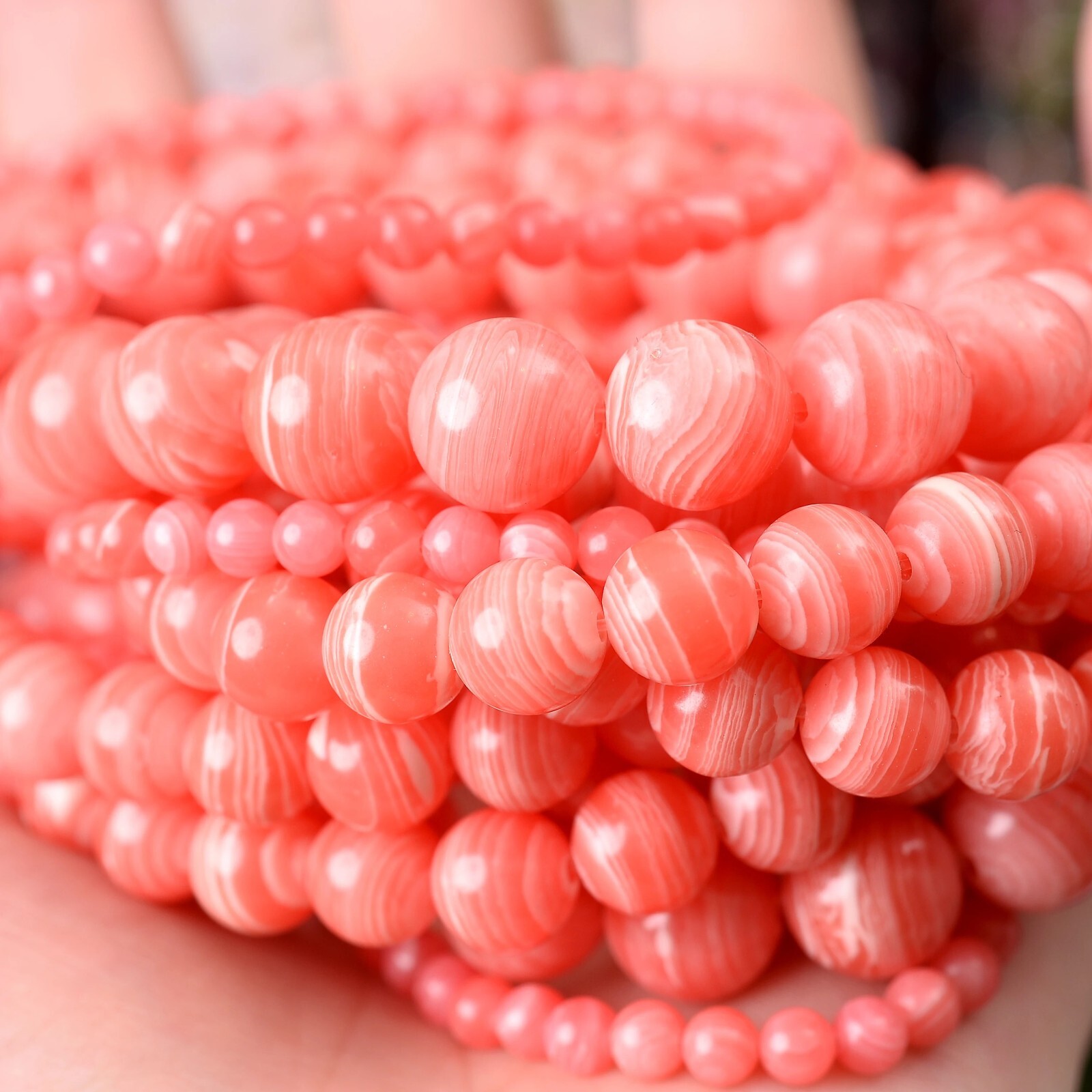 Wholesale Lot Natural Gemstone Round Spacer Loose Beads 4mm 6mm 8mm 10mm 12mm
