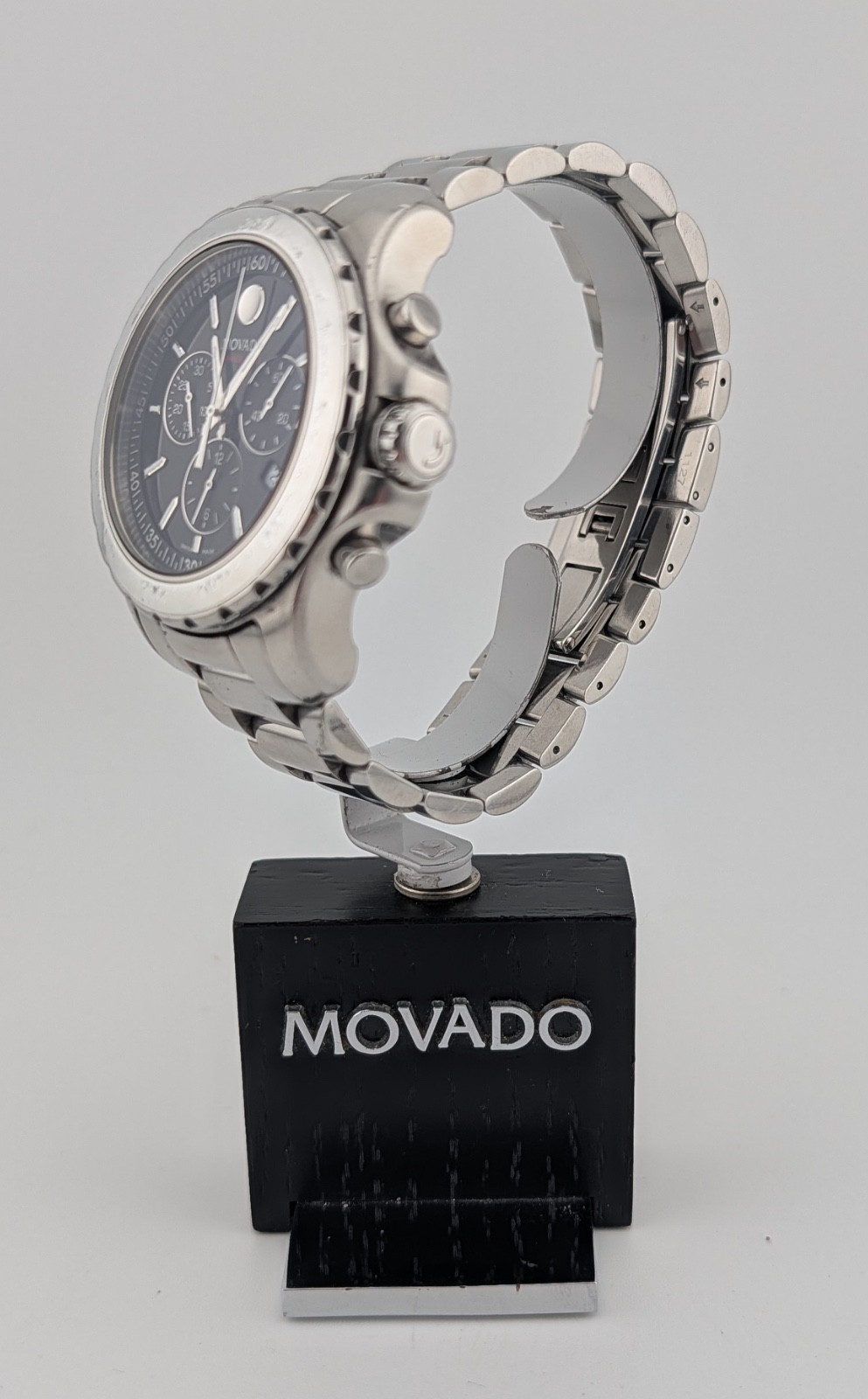 Movado Men’s Series 800 SS W/Black Dial; Model #14.1.27.1426 ~ Special