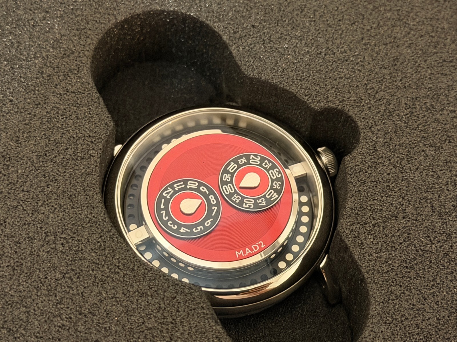 MB&F M.A.D.2 REDemption Red Dial Edition MAD2 Swiss Made Automatic Watch 2026