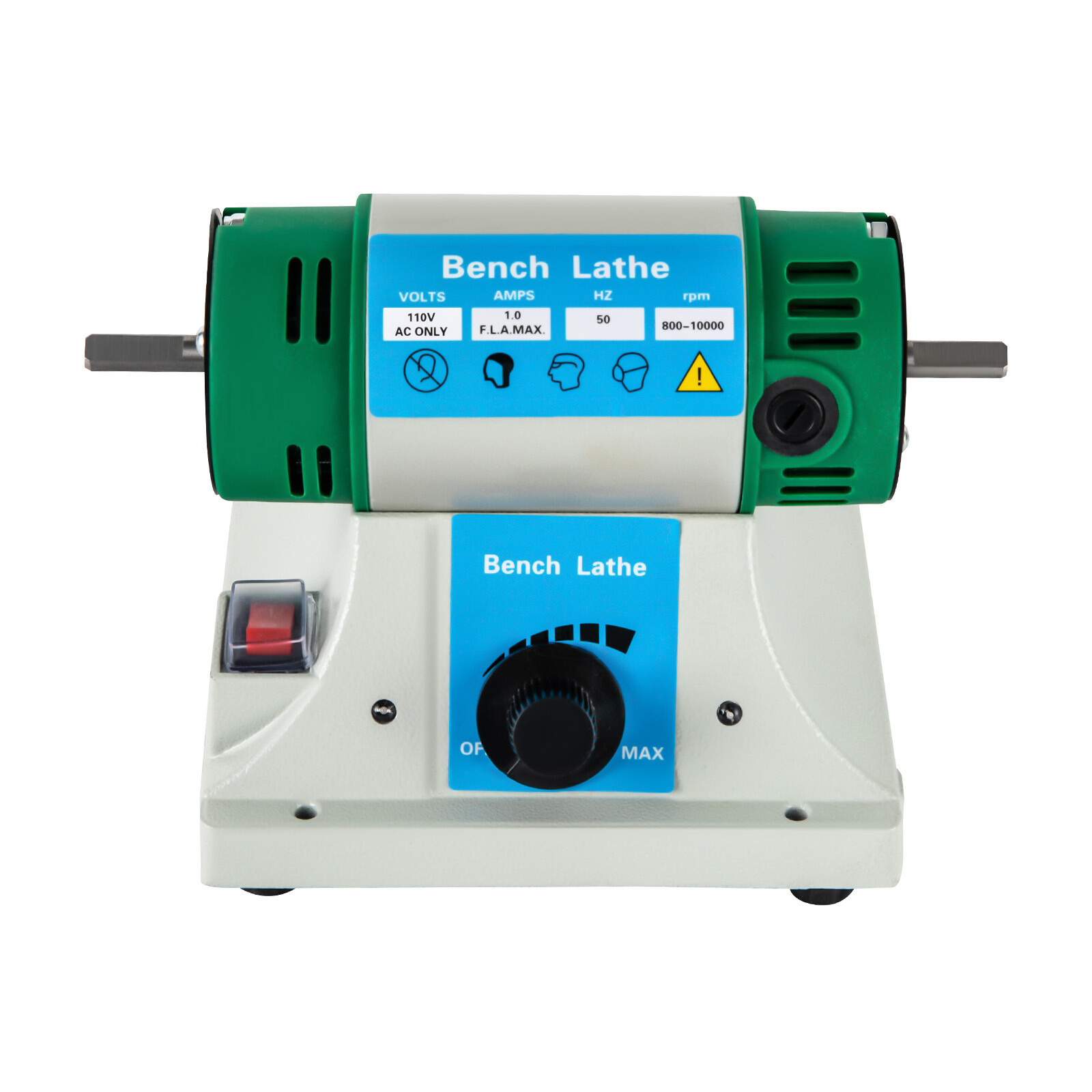 Variable Speed Bench Grinder Jewelry Polisher Polishing Machine Craft Buffing