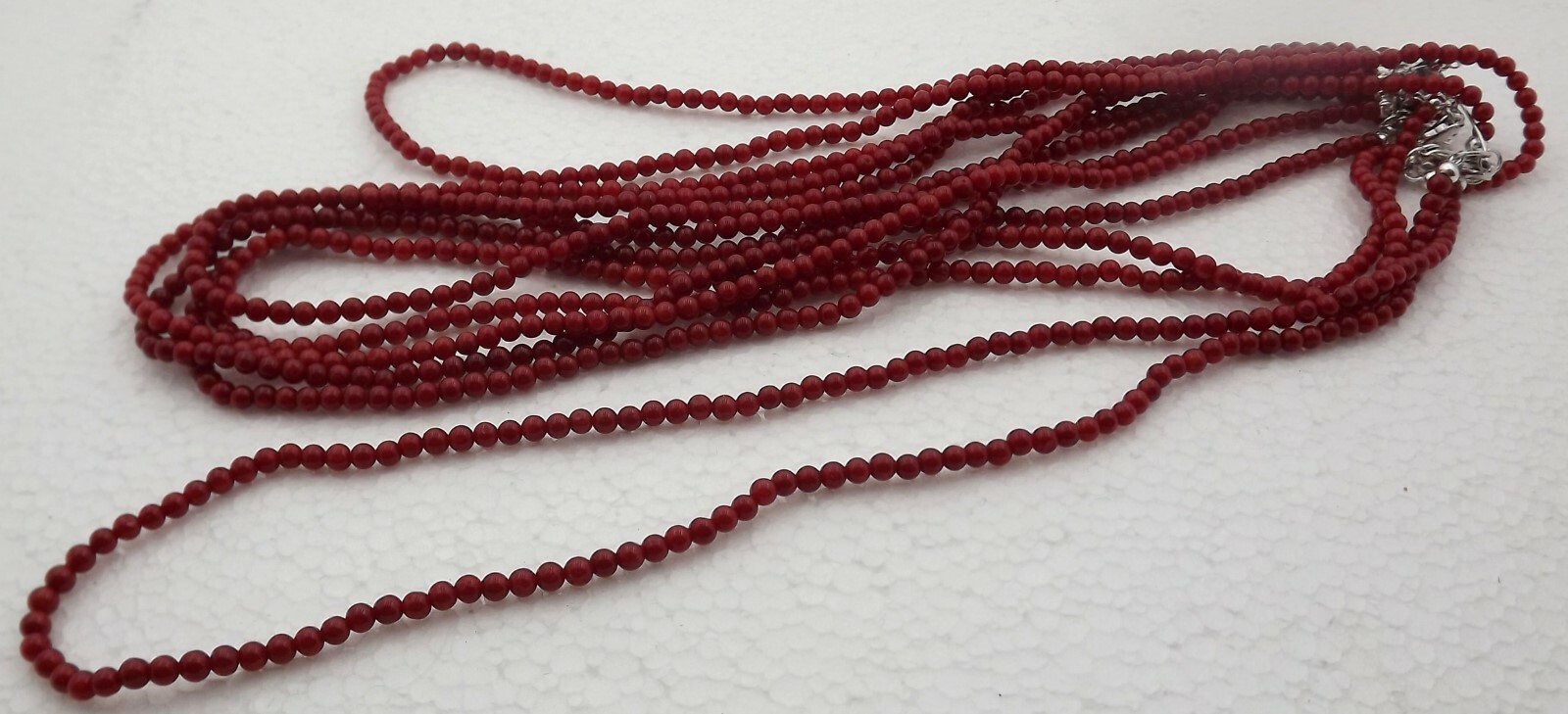 red coral necklace,corallo rosso,Korallen,紅珊瑚項鍊,улаан шүрэн corail rouge rojo
