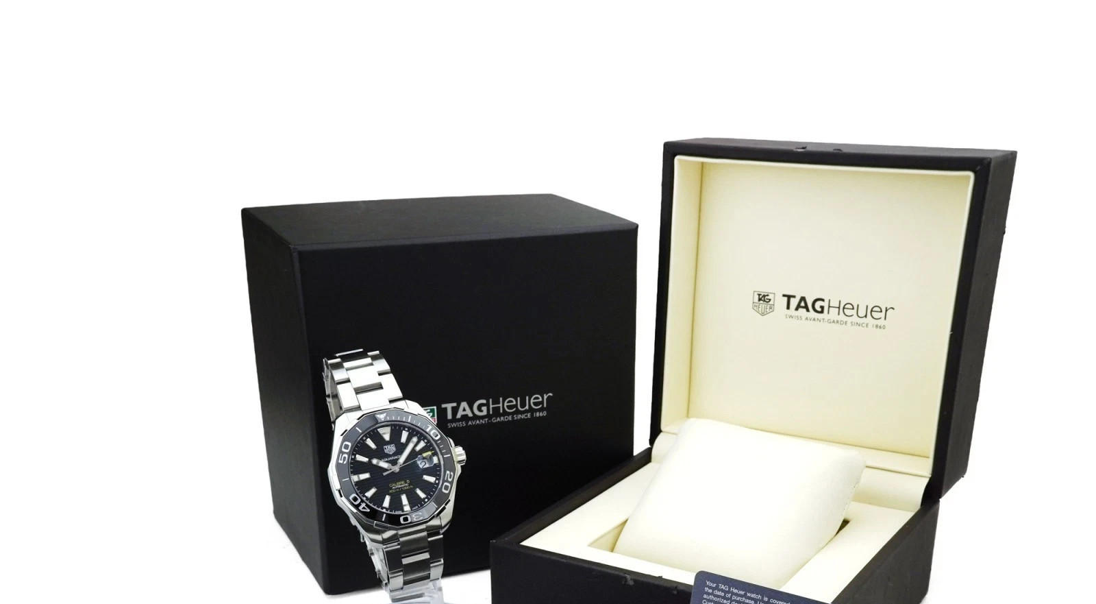 Tag Heuer Calibre 5 Aquaracer Men’s Watch Model WAY201A in Excellent Cond.