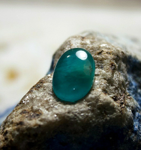 2.91 Crts Natural rare green Hauyne Gem from Badakshan