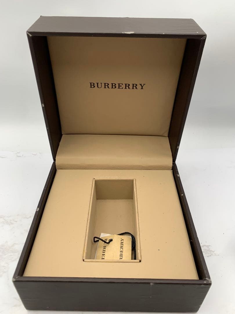 Working BURBERRY Women’s Men’s Watch Silver with Box