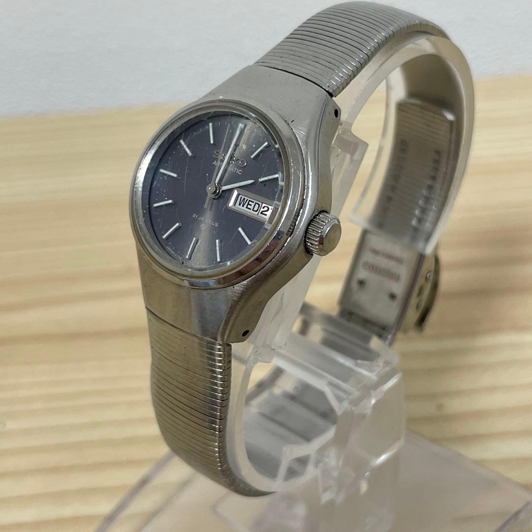 SEIKO Automatic Watch for Women, Day-Date, 21 Jewels