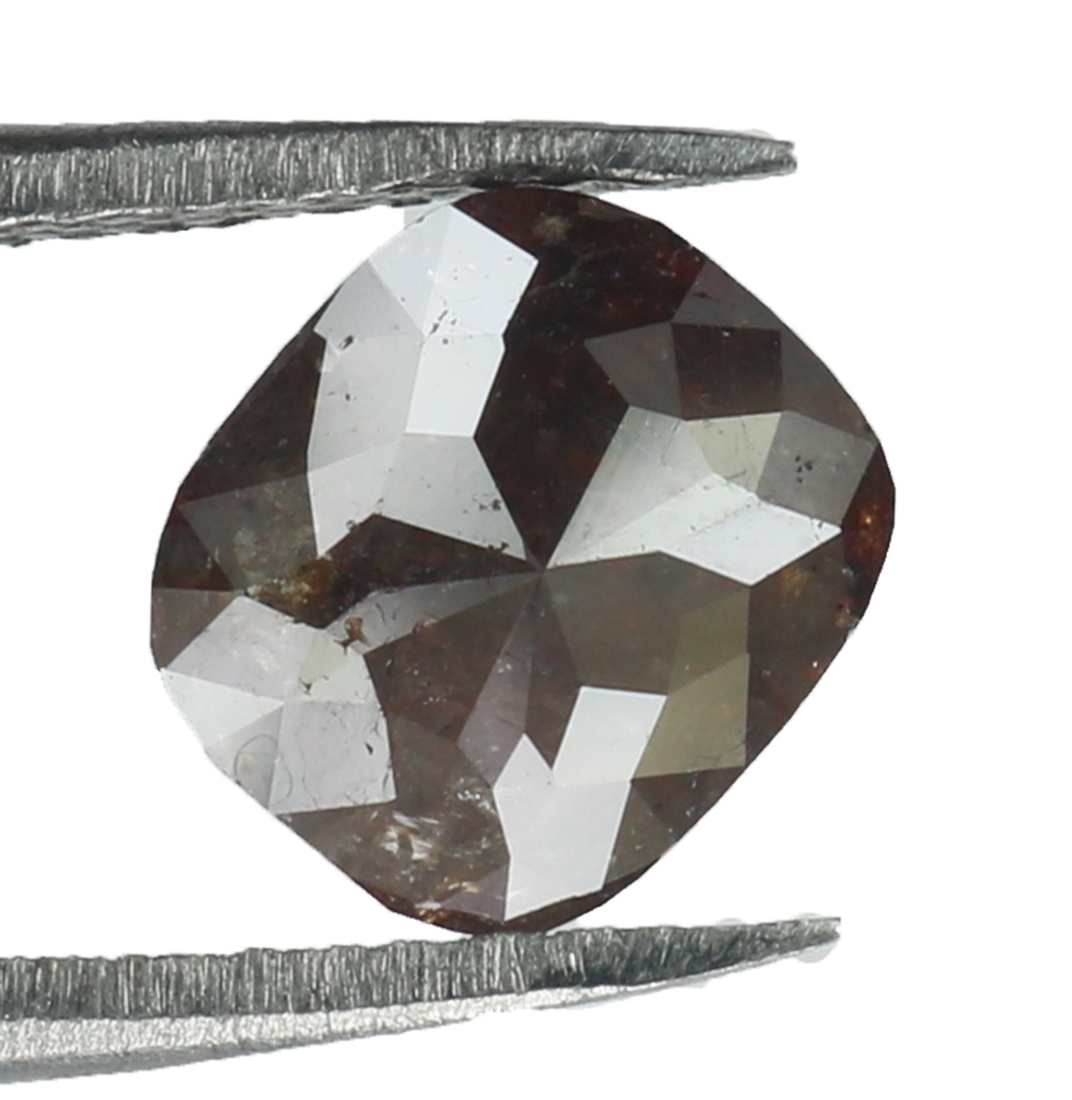 Natural Loose Diamond Cushion Brown Color I3 Clarity 6.90 MM 1.29 Ct KR1046