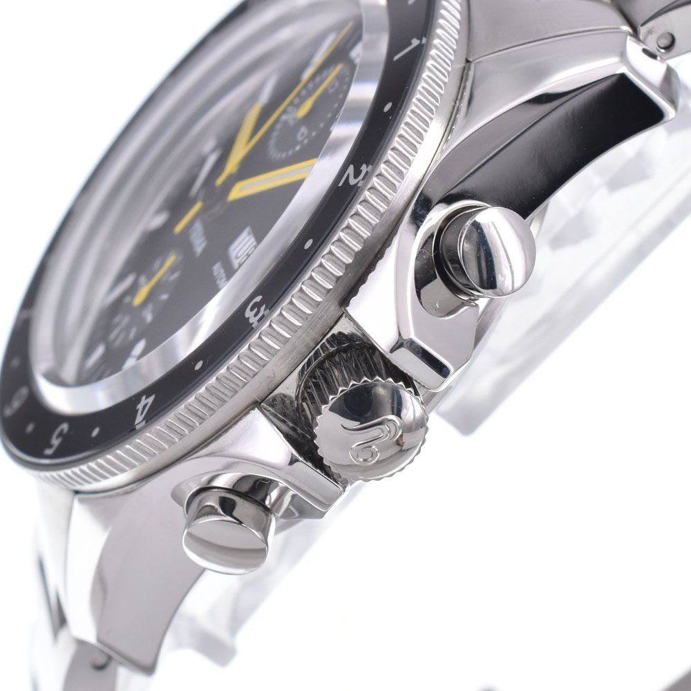 YEMA YNAV22CHEN-AMS Men’s Navy Chronograph Auto Black SS