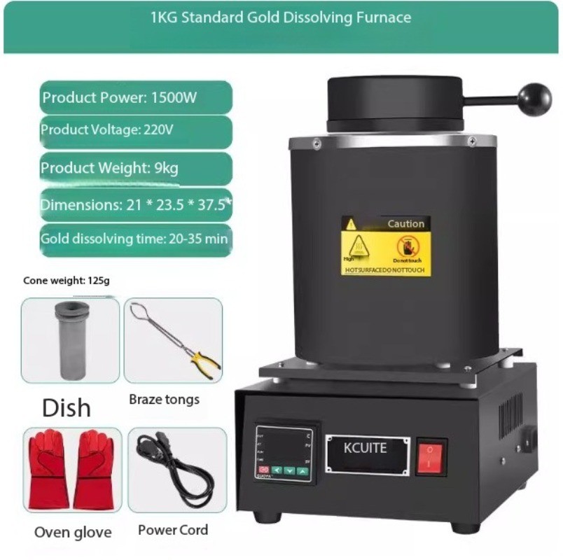 Gold Melting Furnace Electric Melting Furnace Medium-Frequency Furnace 220v